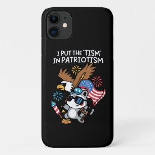 Capa Para iPhone 11 Eu Coloquei o Tismo no Águia Atlética Patriota