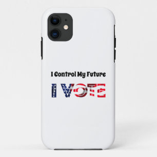 Capa Para iPhone 11 Eu Controle O Meu Futuro - Eu Voto