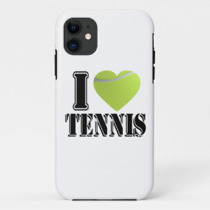 Capa Para iPhone 11 Eu coração tênis