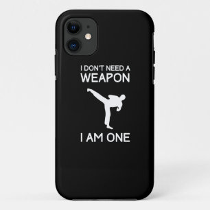 Capa Para iPhone 11 Eu não preciso uma arma