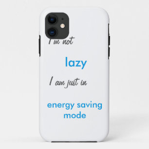 Capa Para iPhone 11 Eu não sou caixa do preguiçoso-telefone
