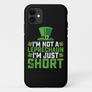 Capa Para iPhone 11 Eu não sou um Leprechaun Sou apenas uma Rua curta 