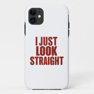 Capa Para iPhone 11 Eu Só Olho Direto Mês do Orgulho LGBT Gay Lésbico