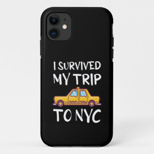 Capa Para iPhone 11 Eu Sobrevivi À Minha Viagem À NYC