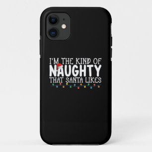 Capa Para iPhone 11 Eu Sou a Espécie de Malcriado que o Papai Noel Gos