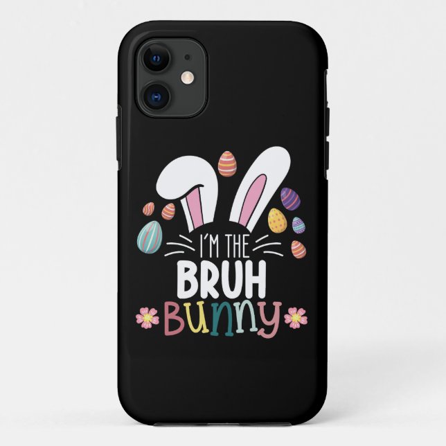Capa Para iPhone 11 Eu sou a Páscoa do Bruh Bunny a combinar (Verso)