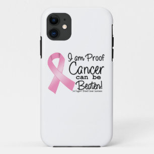 Capa Para iPhone 11 Eu sou cancro da mama da prova posso ser batido