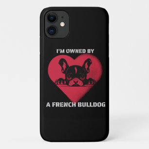 Capa Para iPhone 11 Eu sou possuído por um Bulldog Francês