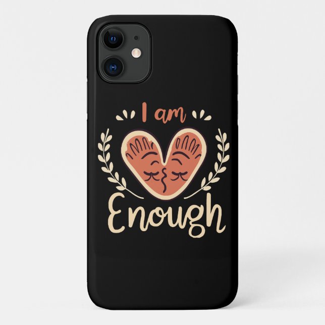 Capa Para iPhone 11 Eu Sou Suficiente (Verso)