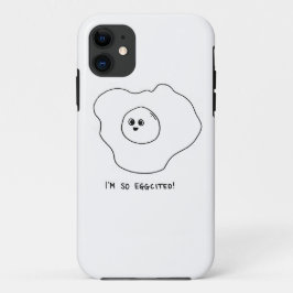 Capa Para iPhone 11 Eu sou tão animado