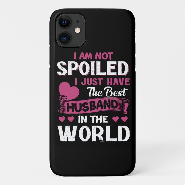 Capa Para iPhone 11 Eu Tenho O Melhor Marido Do Mundo (Verso)