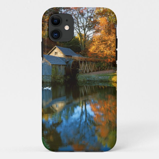 Capa Para iPhone 11 EUA, Virginia, Blue Ridge Parkway, Mabry Mill (Verso)