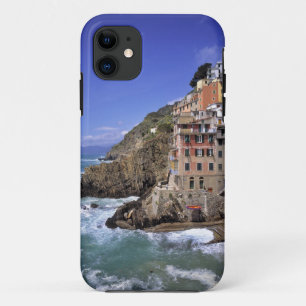 Capa Para iPhone 11 Europa, Itália, Riomaggiore. Riomaggiore é constru