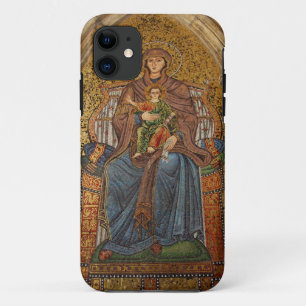 Capa Para iPhone 11 Europa, Itália, Sicília, Taormina. Madonna e cri