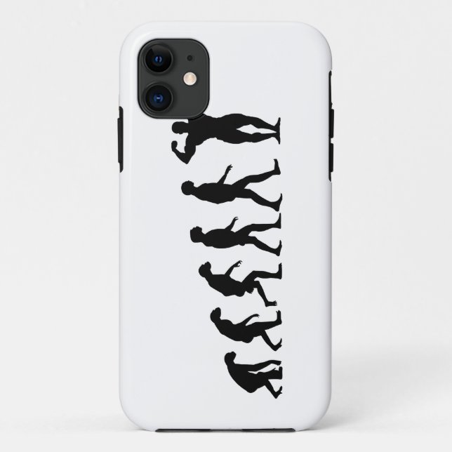 Capa Para iPhone 11 Evolução do caso do iPhone 5 do Bodybuilding (Verso)