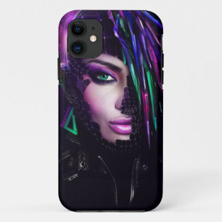 Capa Para iPhone 11 Exemplo bonito da menina iphone4