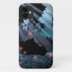 Capa Para iPhone 11 Exemplo do Mística-Companheiro da lua