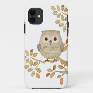 Capa Para iPhone 11 Exemplo musical da coruja da árvore