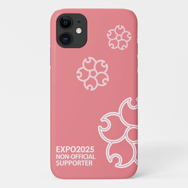 Capa Para iPhone 11 EXP02025 Rosa sakura, apoiante não oficial (Verso)