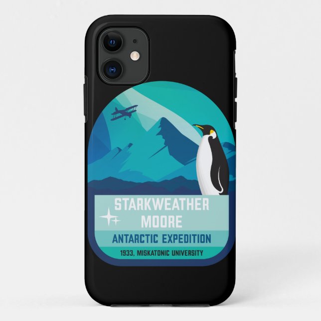 Capa Para iPhone 11 Expedição Antártica Starkweather-Moore (Verso)