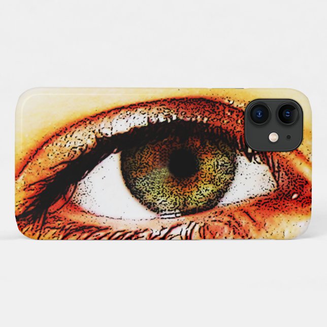 Capa Para iPhone 11 Eye iphcna (Verso (horizontal))