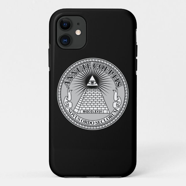 Capa Para iPhone 11 Eye of Providence (Verso)