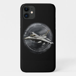 Capa Para iPhone 11 F-16 Falcão de Luta
