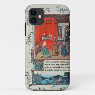 Capa Para iPhone 11 f.93v o nascimento de John The Baptist e do Baptis