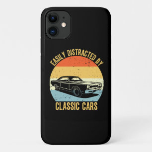 Capa Para iPhone 11 Facilmente Distraído Por Carros Clássicos