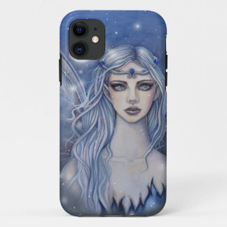 Capa Para iPhone 11 Fada Safira Arte de Fantasia Mística