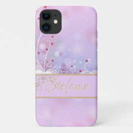 Capa Para iPhone 11 Faíscas de lavanda