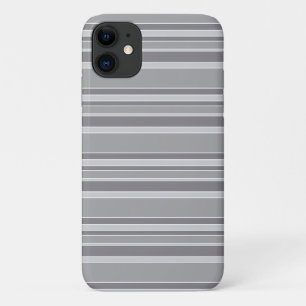 Capa Para iPhone 11 faixas de cinza