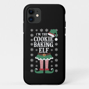 Capa Para iPhone 11 Família Que Corresponde Ao Natal Do Cookie Baking 