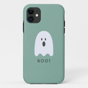 Capa Para iPhone 11 Fantasma Assustador de Halloween Engraçado