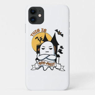 Capa Para iPhone 11 Fantasma Fantasia de Halloween Engraçado Boo