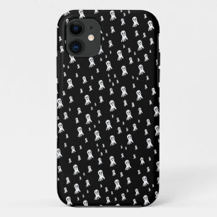 Capa Para iPhone 11 Fantasmas do Dia das Bruxas Escuros