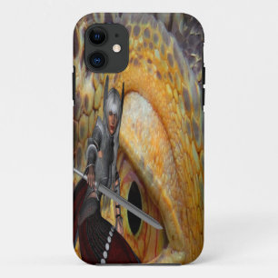 Capa Para iPhone 11 Fantasy Dragon Folk Tale