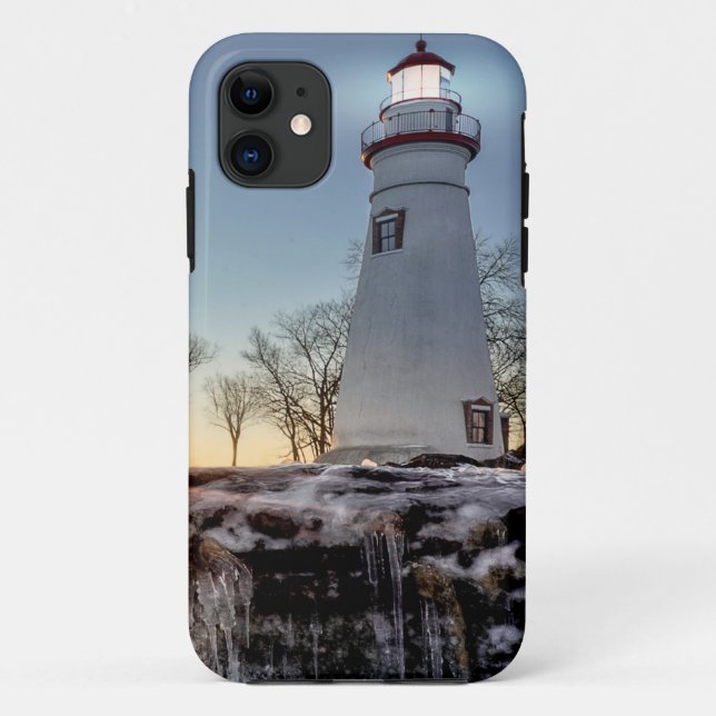 Capa Para iPhone 11 Farol da cabeça de sangria (Verso)