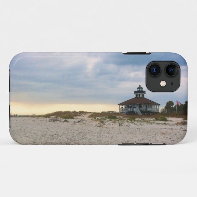 Capa Para iPhone 11 Farol da Ilha (Verso (horizontal))