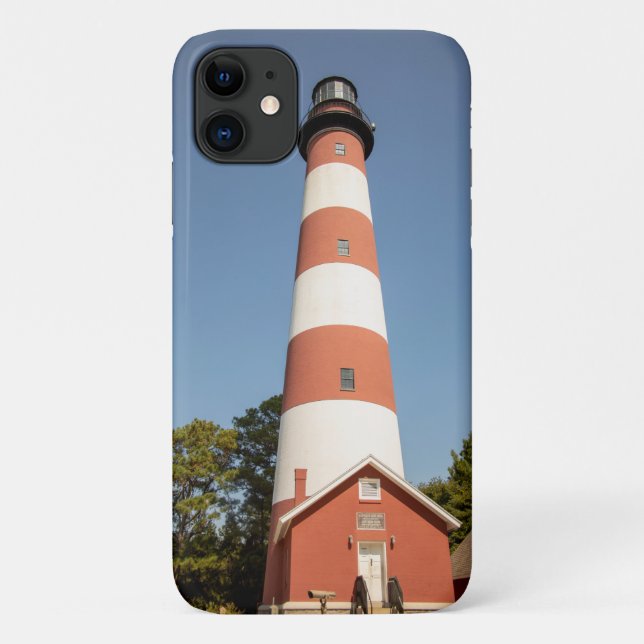Capa Para iPhone 11 Farol de Assateague (Verso)