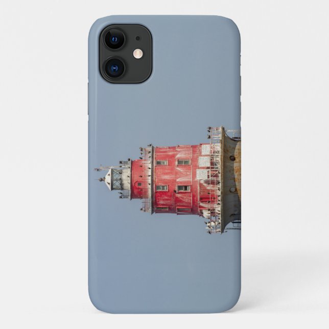Capa Para iPhone 11 Farol de Miah Maull Shoal (Verso)