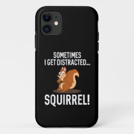 Capa Para iPhone 11 FAZENDA de Zoológico Animal SQUIRREL DISTRATADA
