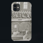 Capa Para iPhone 11 fazer de papel, do Encyclopedie des Sciences<br><div class="desc">Imagem:243975 fazer de papel,  do Encyclopedie des Sciences et Metiers,  de Denis Diderot (1713-84),  publicado no c.1770 (gravação).  Escola Francesa,  (século XVIII). Coleção Privada,  A Coleção Stapleton.  Arte,  Bela Arte.</div>