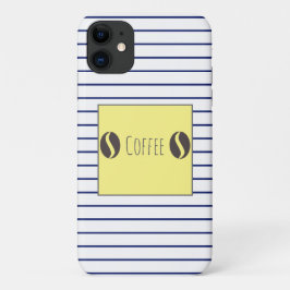 Capa Para iPhone 11 Feijão-Funk Feijão-Branco-Azul