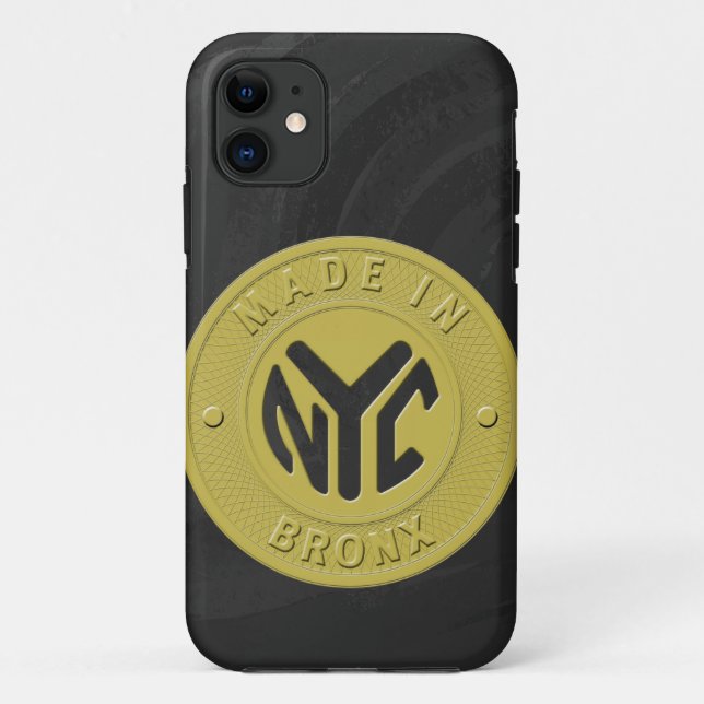 Capa Para iPhone 11 Feito Em Nova York Bronx (Verso)