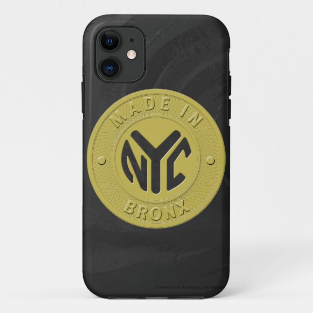 Capa Para iPhone 11 Feito Em Nova York Bronx (Verso)