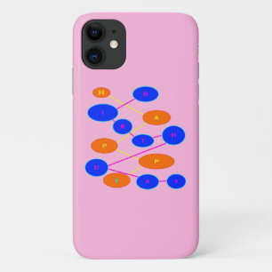 Capa Para iPhone 11 Feliz aniversário
