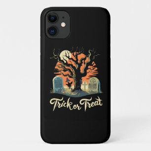 Capa Para iPhone 11 Feliz Halloween do Seu Cemitério Divertido!