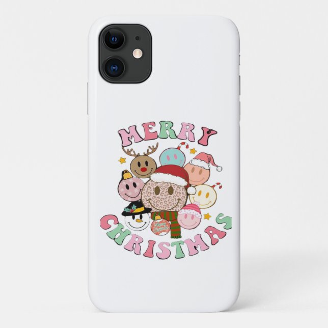 Capa Para iPhone 11 Feliz Natal  (Verso)