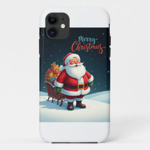 Capa Para iPhone 11 Feliz Natal